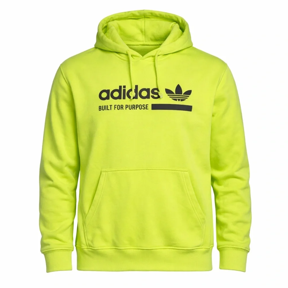 ⚡️ ADIDAS ORIGINALS NEON GRAPHIC HOODIE ⚡️ Size Medium - Picture 2 of 6
